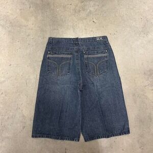 Vintage Y2K baggy‎ Brooklyn express hiphop skater grunge jorts